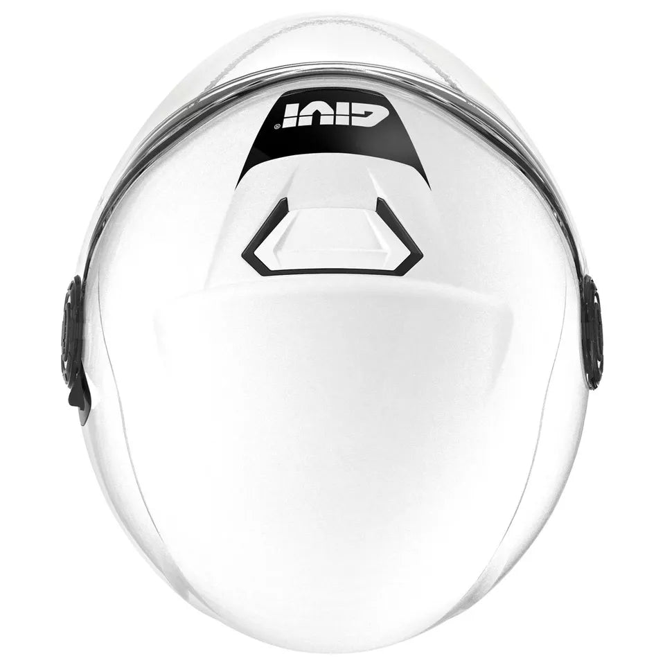 GIVI 12.5 CASCO JET SOLID GLOSSY WHITE