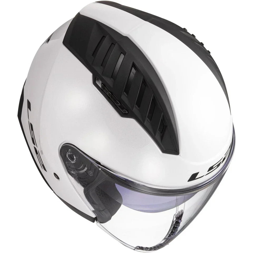 LS2 OF600 COPTER II 2 GLOSSY WHITE