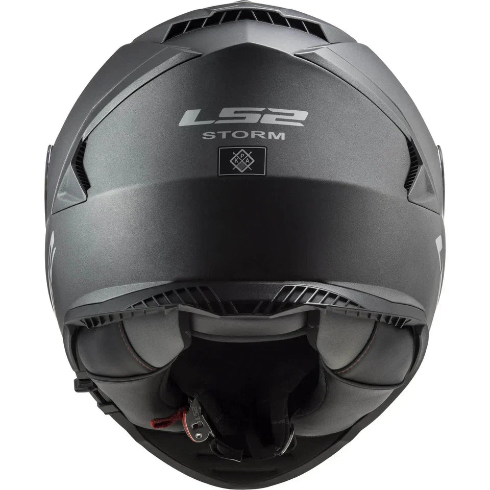 LS2 FF800 STORM II 2 SOLID MATTE TITANIUM