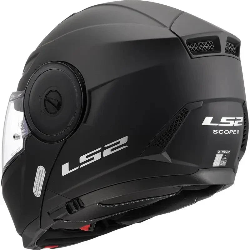 LS2 SCOPE II 2 SOLID MATTE BLACK