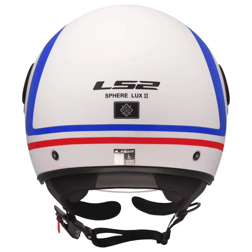 LS2 OF558 SPHERE LUX II 2 URBY MATTE BLUE WHITE RED
