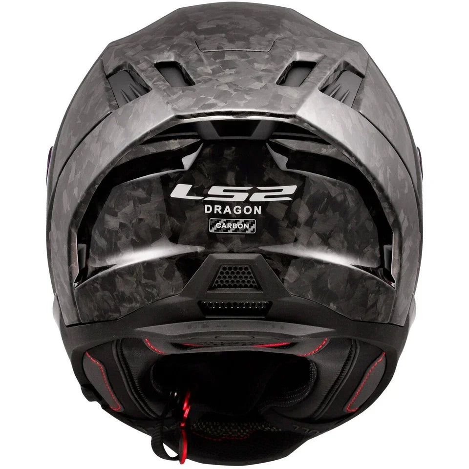 LS2 FF807 DRAGON GLOSSY FORGED CARBON