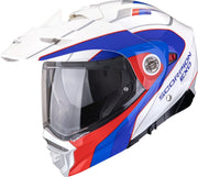 Scorpion ADX-2 KAMPS White-Red-Blue Helmet