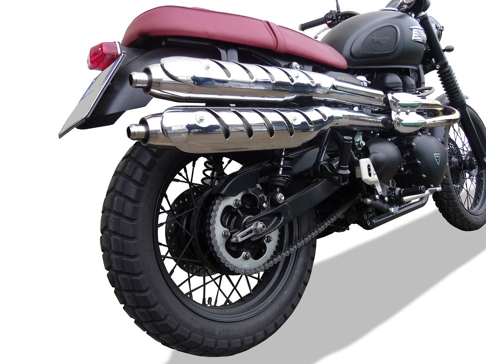 GPR Deeptone Inox Exhaust – Triumph Scrambler 900 2006/2014 2006/2014 – image 2