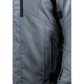 LS2 Serra Evo Men's Waterproof Touring Jacket Black, rear view