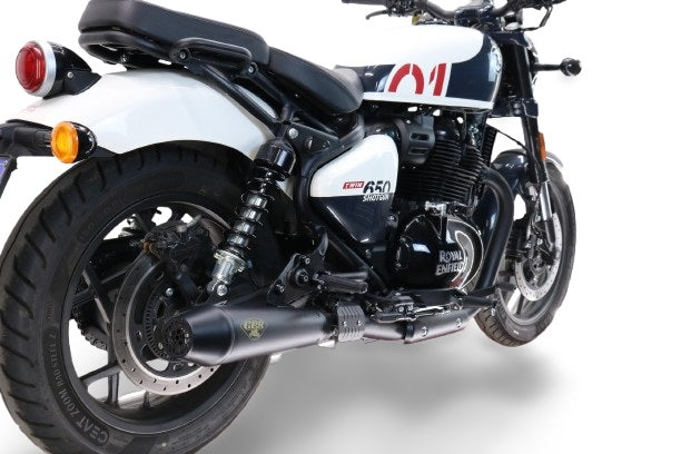 GPR Ultracone Black Exhaust – Royal Enfield Shotgun 650 2024/2025 e5 2024/2025 – image 2