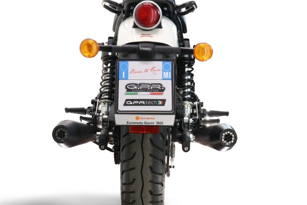 GPR Ultracone Black Exhaust – Royal Enfield Shotgun 650 2024/2025 e5 2024/2025 – image 3