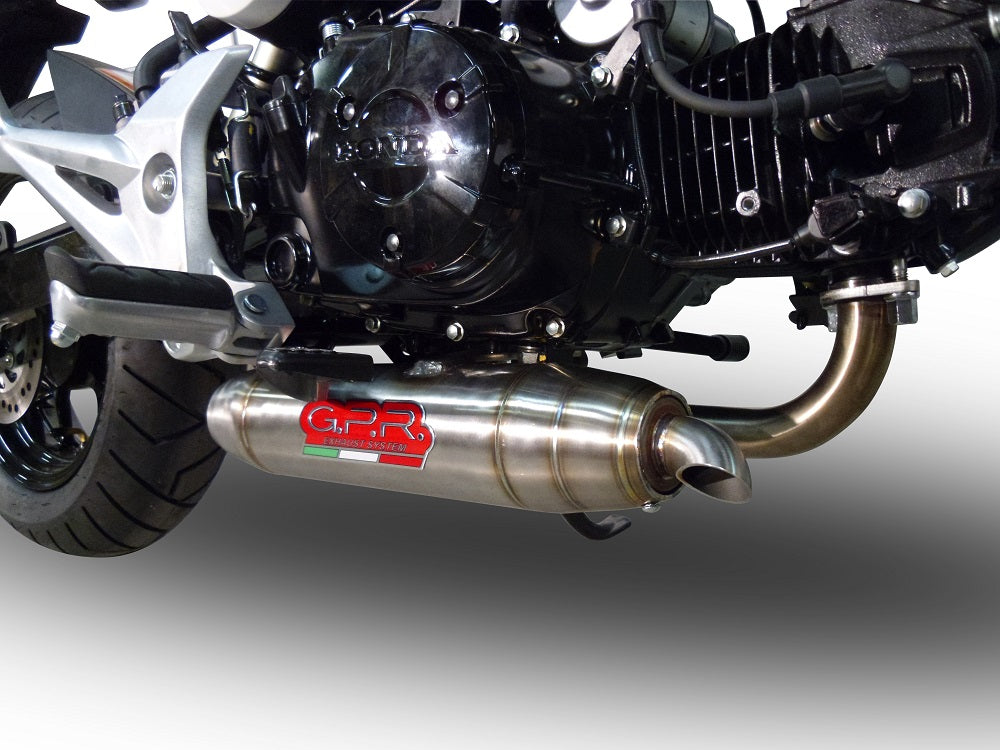 GPR Deeptone Inox Exhaust – Honda Msx - Grom 125 2013/2017 2013/2017 – image 5