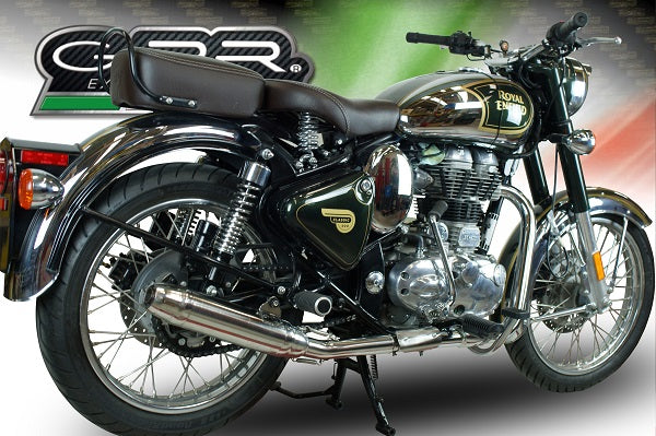 GPR Deeptone Inox Exhaust – Royal Enfield Classic / Bullet Efi 500 2017/2020 e4 2017/2020 – image 8