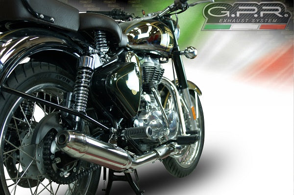 GPR Deeptone Inox Exhaust – Royal Enfield Continental GT 535 2014/2016 2014/2016 – image 7