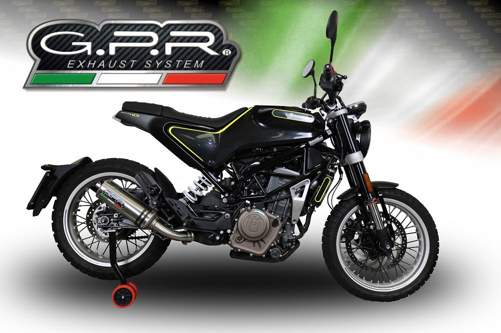 GPR M3 Inox Exhaust – Husqvarna Svartpilen 401 2018/2019 e4 2018/2019 – image 6
