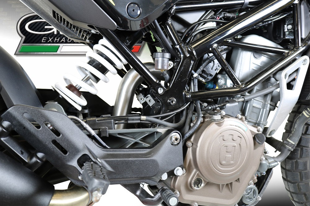 GPR De-Cat Pipe Exhaust – Husqvarna Svartpilen 401 2018/2019 e4 2018/2019