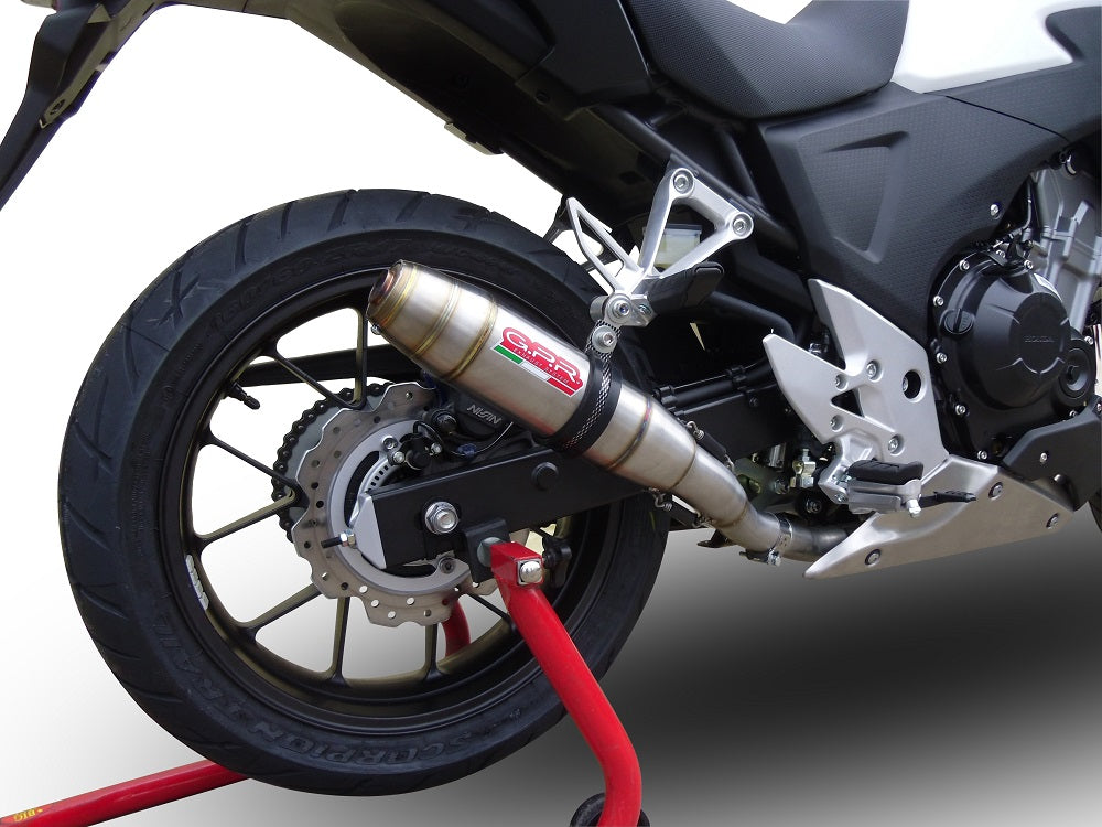 GPR Deeptone Inox Exhaust – Honda Cb 400 X 2019/2025 e5 2019/2025 – image 8