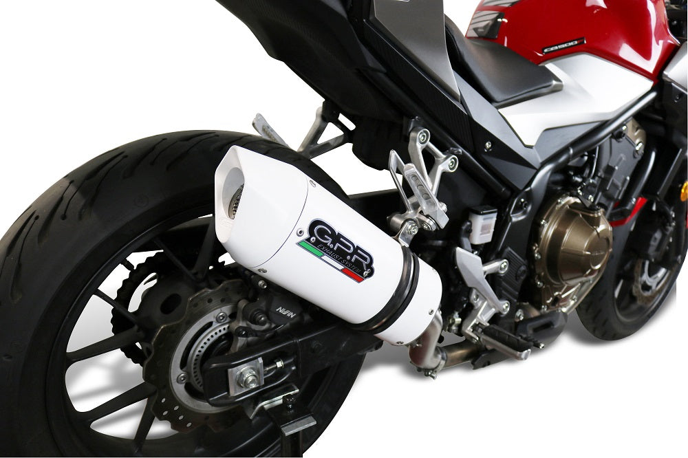 GPR Albus Evo4 Exhaust – Honda NX500 2024/2025 e5 2024/2025 – image 7
