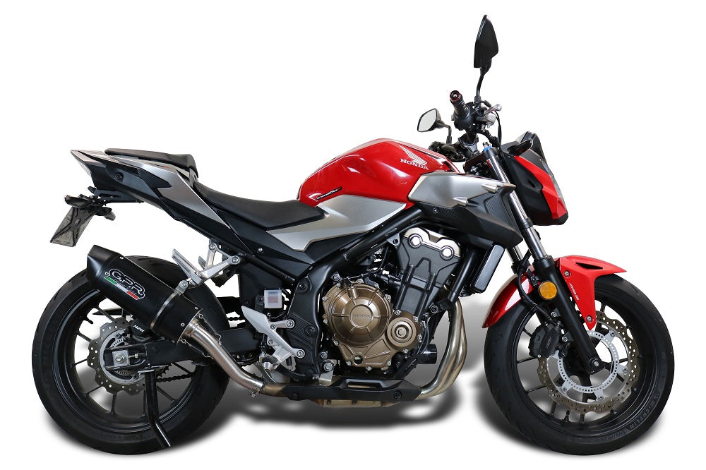 GPR Furore Nero Exhaust – Honda Cb 500 F 2016/2018 e4 2016/2018 – image 6