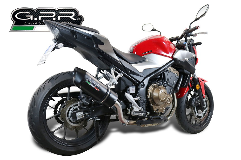 GPR Furore Evo4 Nero Exhaust – Honda Cb 500 F 2019/2020 e4 2019/2020 – image 8