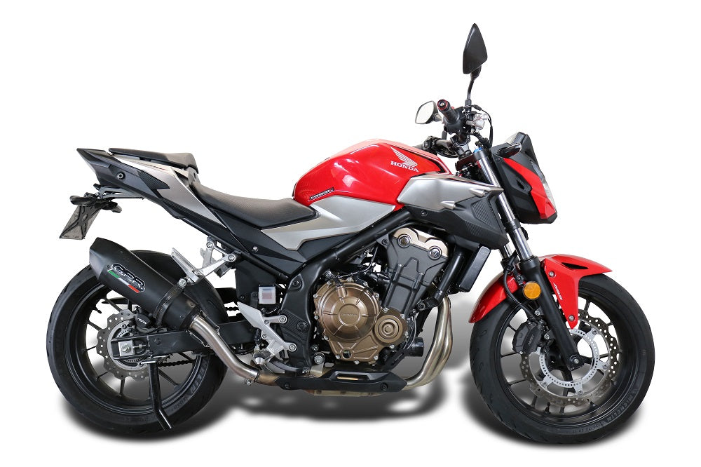 GPR New Grand Prix Evo Black Titanium Exhaust – Honda Cb 500 F 2021/2025 e5 2021/2025 – image 4