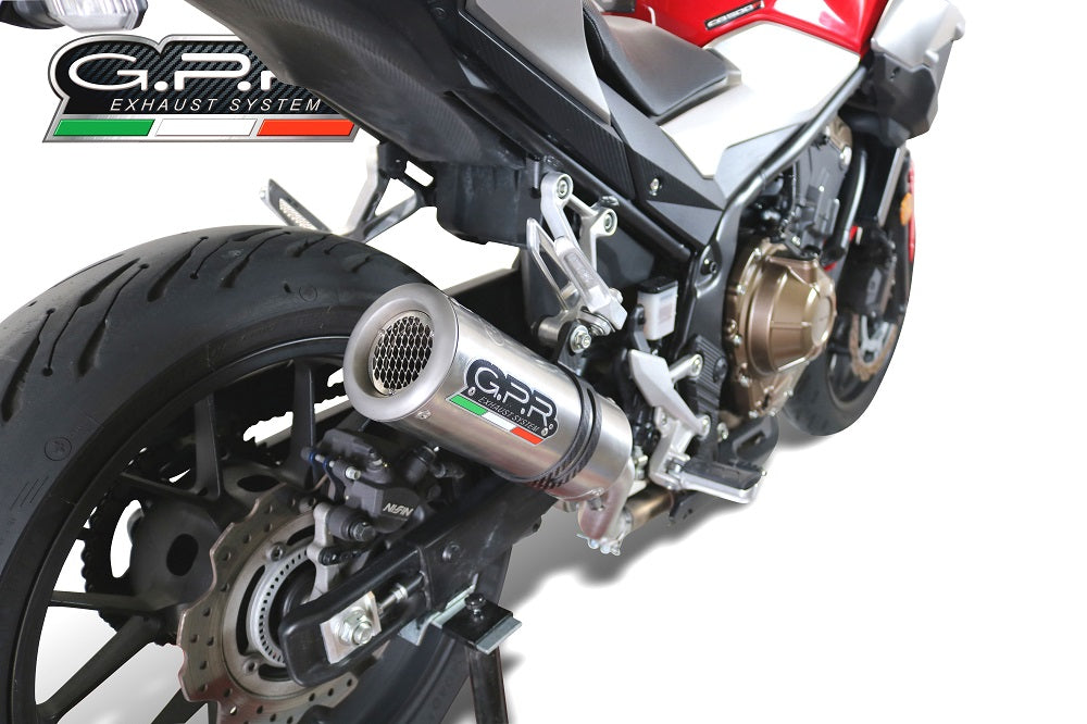 GPR M3 Inox Exhaust – Honda NX500 2024/2025 e5 2024/2025 – image 6