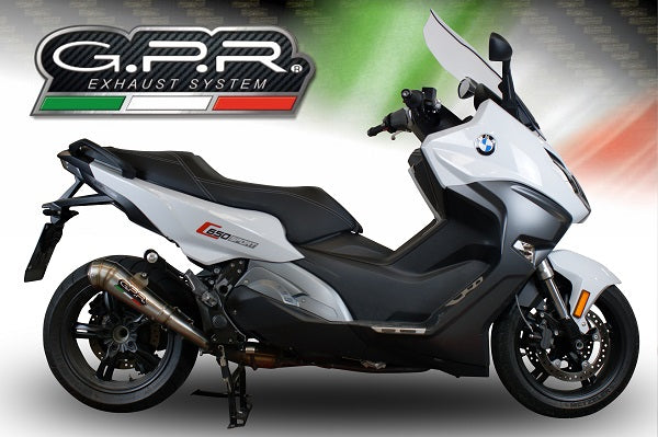 GPR Powercone Evo Exhaust – Bmw C 650 Sport 2016/2020 e4 2016/2020 – image 6