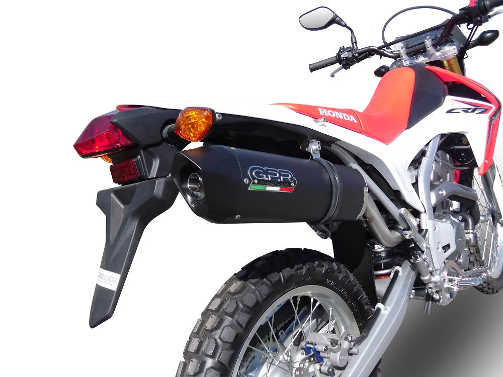 GPR Furore Evo4 Nero Exhaust – Honda Crf 250 L / Rally 2017/2020 e4 2017/2020 – image 9