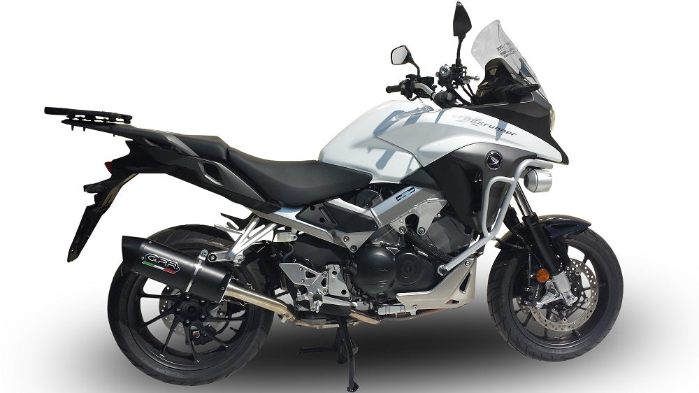 GPR Furore Evo4 Nero Exhaust – Honda Crossrunner 800 2017/2020 e4 2017/2020 – image 7
