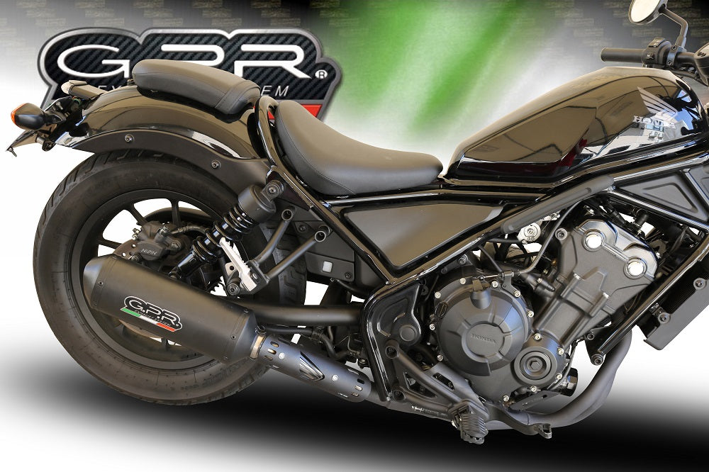 GPR Ghisa Exhaust – Honda Cmx 300 Rebel 2017/2020 e4 2017/2020 – image 7