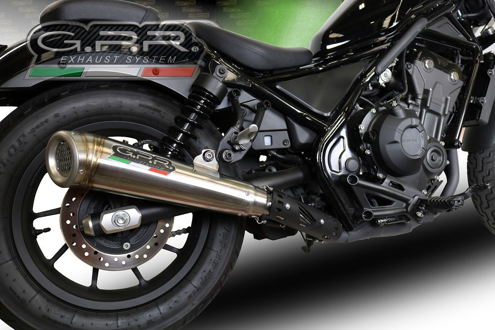 GPR Powercone Evo Exhaust – Honda Cmx 500 Rebel 2021/2023 e5 2021/2023 – image 8