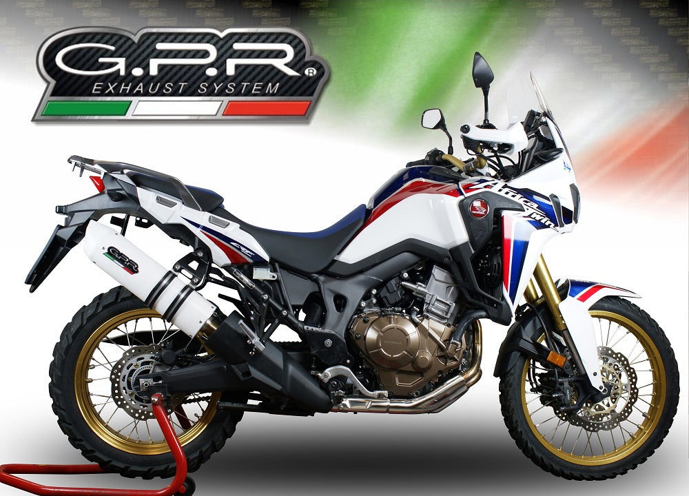 GPR Albus Ceramic Exhaust – Honda Crf 1000 L Africa Twin 2015/2017 e3 2015/2017 – image 6