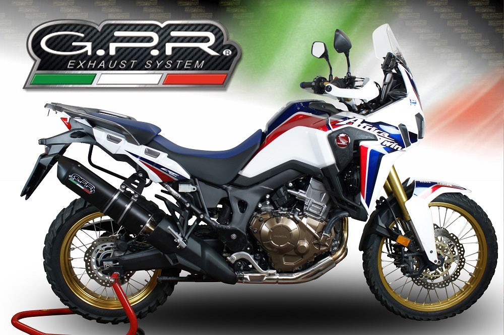 GPR Furore Nero Exhaust – Honda Crf 1000 L Africa Twin 2015/2017 e3 2015/2017 – image 6