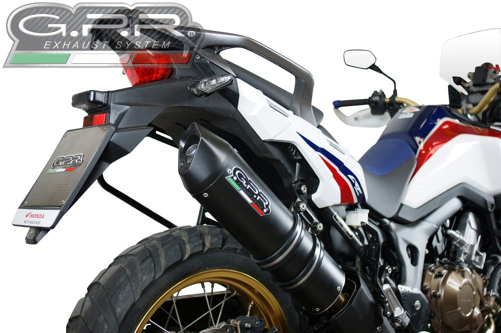 GPR Furore Nero Exhaust – Honda Crf 1000 L Africa Twin 2015/2017 e3 2015/2017 – image 8