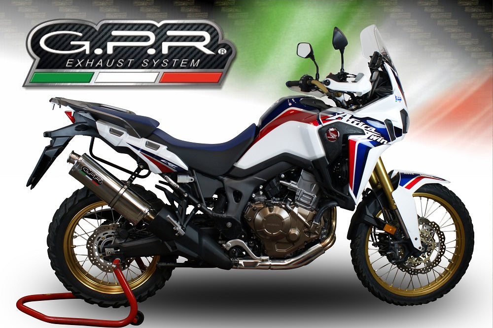 GPR Trioval Exhaust – Honda Crf 1000 L Africa Twin 2018/2020 e4 2018/2020 – image 6