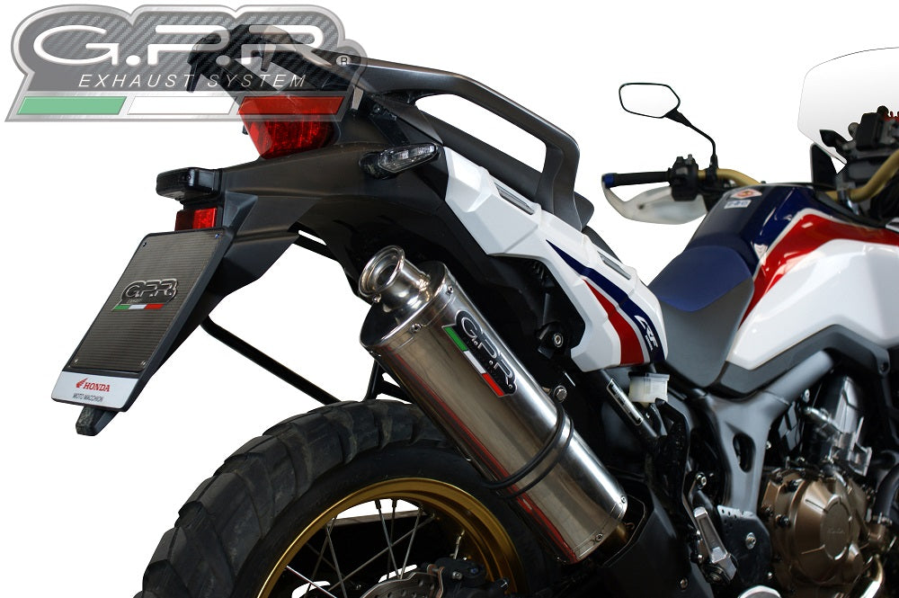 GPR Trioval Exhaust – Honda Crf 1000 L Africa Twin 2015/2017 e3 2015/2017 – image 7