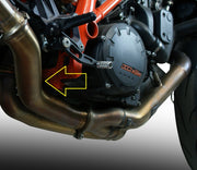 GPR De-Cat Pipe Exhaust – Ktm Super Duke 1290 R 2014/2016 e3 2014/2016