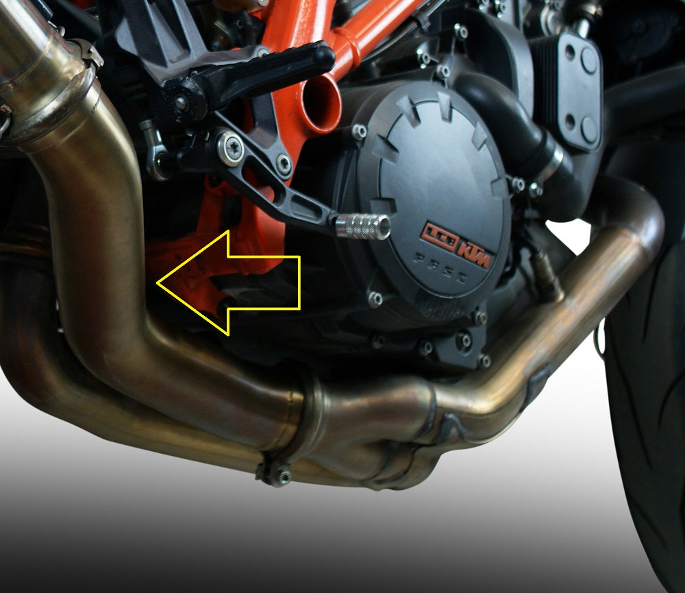 GPR De-Cat Pipe Exhaust – Ktm Super Duke 1290 R 2017/2019 e4 2017/2019