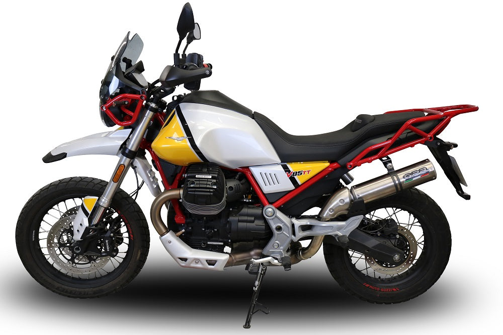 GPR M3 Titanium Natural Exhaust – Moto Guzzi V85 TT 2021/2024 e5 2021/2024 – image 6
