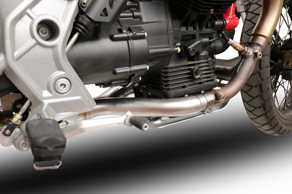 GPR De-Cat Pipe Exhaust – Moto Guzzi V85 TT 2019/2020 e4 2019/2020 – image 2