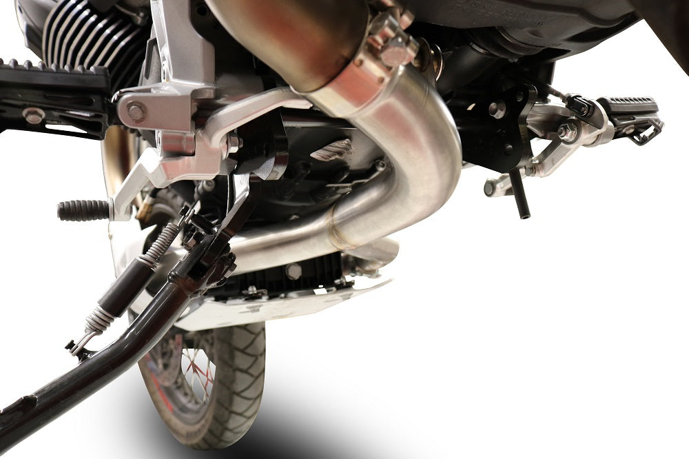 GPR De-Cat Pipe Exhaust – Moto Guzzi V85 TT 2019/2020 e4 2019/2020 – image 3