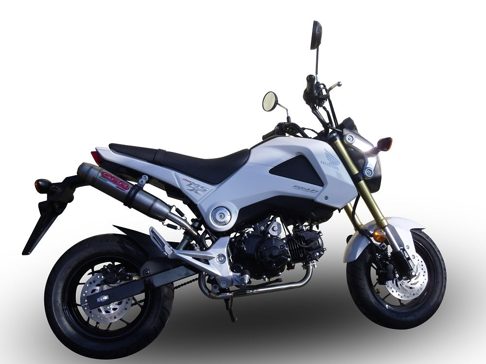 GPR Deeptone Inox Exhaust – Honda Msx - Grom 125 2013/2017 2013/2017 – image 4