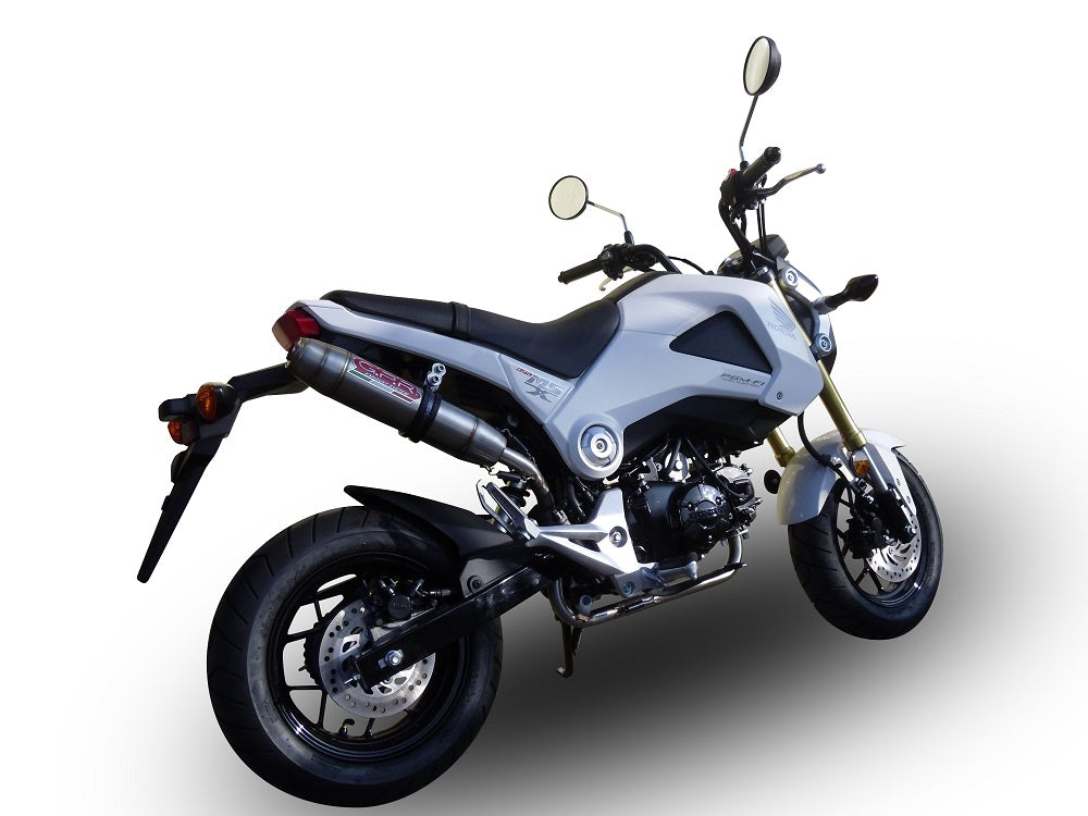 GPR Deeptone Inox Exhaust – Honda Msx - Grom 125 2018/2020 e4 2018/2020 – image 5