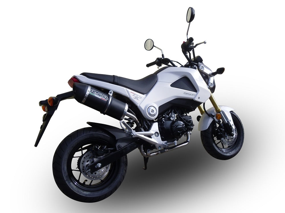 GPR Furore Nero Exhaust – Honda Msx - Grom 125 2018/2020 e4 2018/2020 – image 8