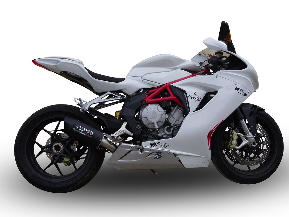 GPR Furore Nero Exhaust – Mv Agusta Brutale 675 2012/15 2012/2015 – image 6