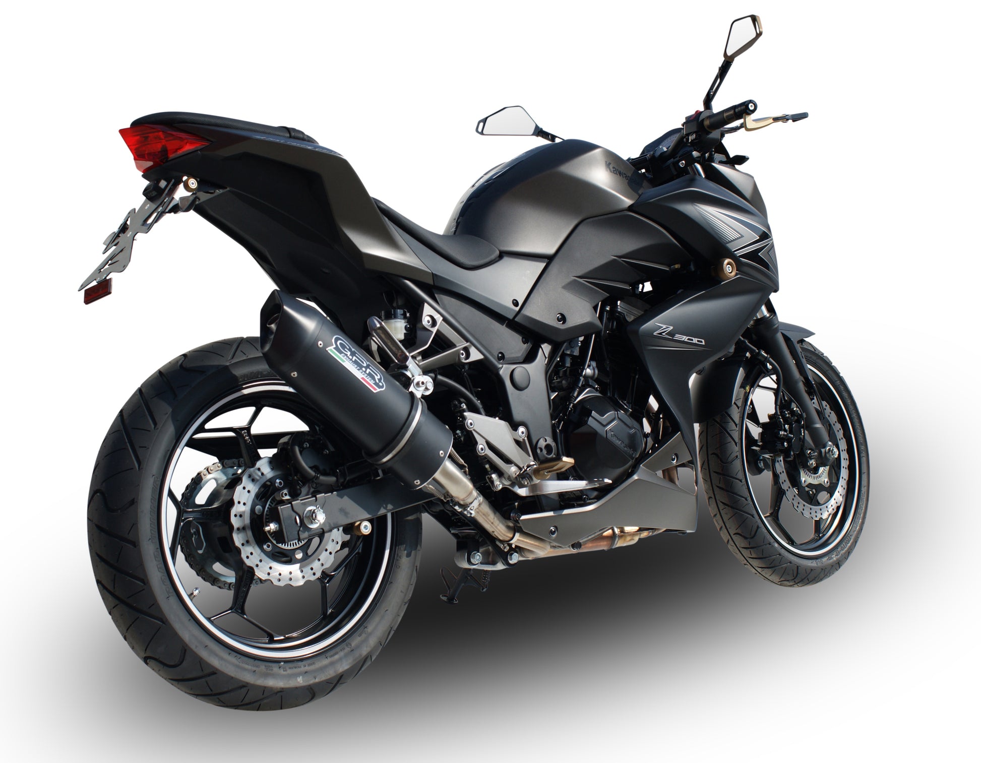 GPR Furore Nero Exhaust – Kawasaki Z 300 2014/2017 e3 2014/2017 – image 7