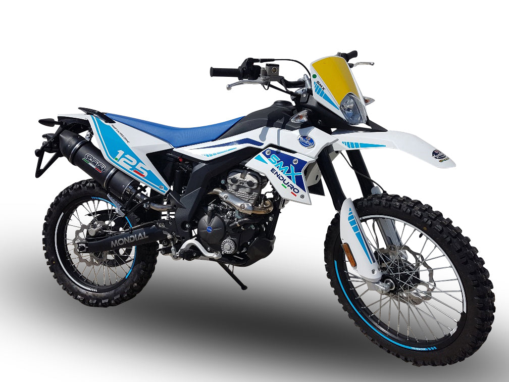 GPR Furore Nero Exhaust – F.B. Mondial Smx 125 Enduro 2018/2020 e4 Supermoto 2018/2020 e4 2018/2020 – image 6
