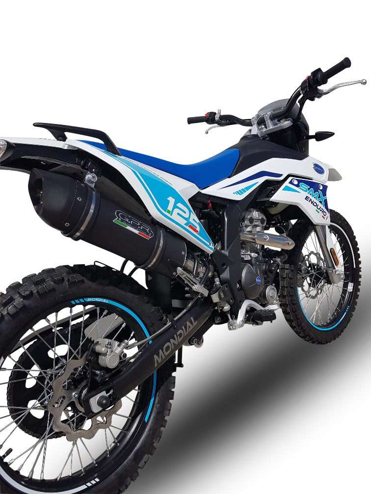 GPR Furore Nero Exhaust – F.B. Mondial Smx 125 Enduro 2018/2020 e4 Supermoto 2018/2020 e4 2018/2020 – image 7