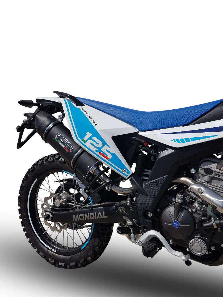 GPR Furore Nero Exhaust – F.B. Mondial Smx 125 Enduro 2021/2023 e5 Supermoto 2021/2023 e5 2021/2023 – image 8