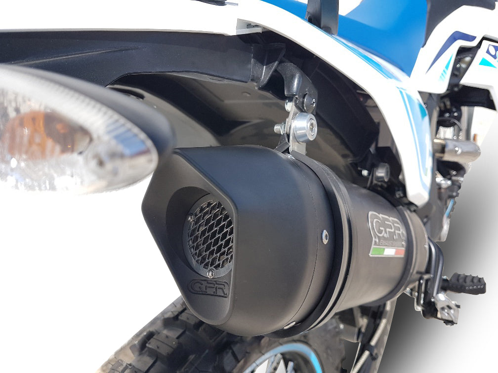 GPR Furore Nero Exhaust – Malaguti XSM 125 Supermoto 2021/2023 e5 2021/2023 – image 6
