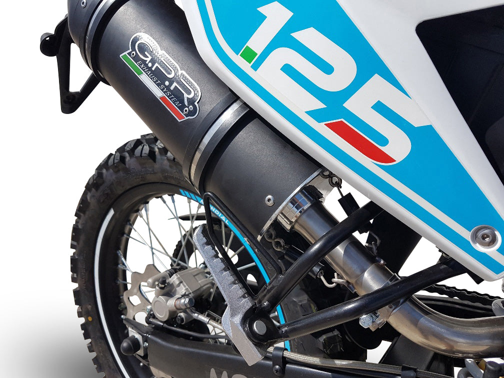 GPR Furore Nero Exhaust – Malaguti Dune 125 2019/2020 e4 2019/2020 – image 8