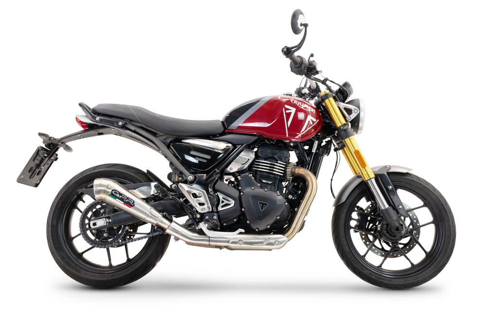 GPR Powercone Evo Exhaust – Triumph Scrambler 400 X 2023/2025 2023/2025 – image 7