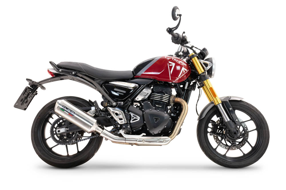 GPR Satinox Exhaust – Triumph Scrambler 400 X 2023/2025 2023/2025 – image 6