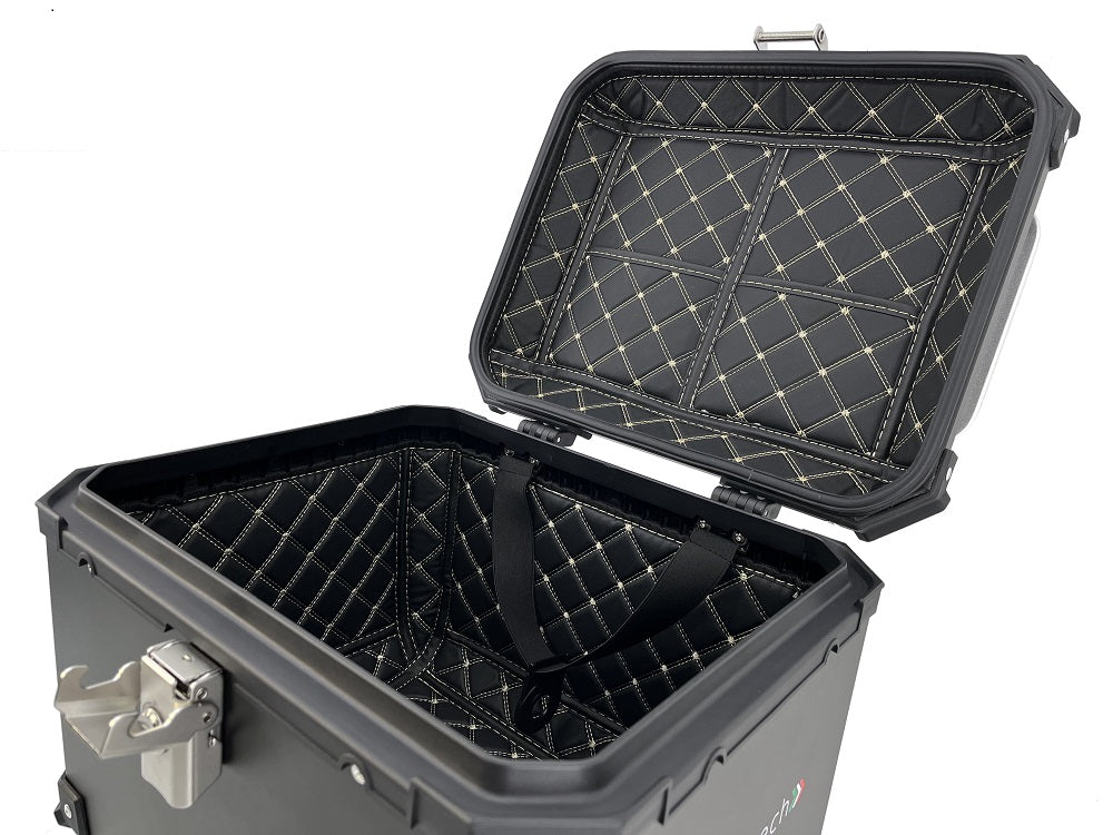 GPR TECH TOP CASE ALPI-TECH 26 LT. SILVER – Premium Aluminum Motorcycle Top Case – image 21